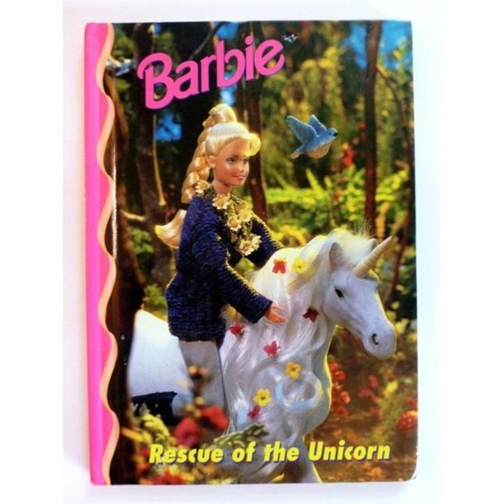 NEW Barbie: Rescue of the Unicorn Children's NEW Hardcover Novel